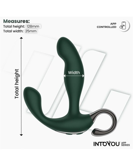 greeny prostate massager with finger wiggling and app