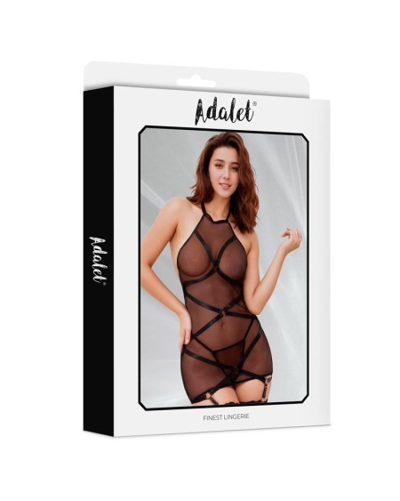 margot babydoll with garter and panties