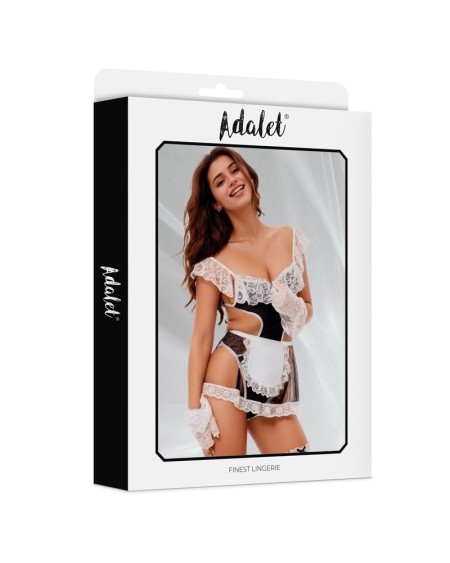 rylee bodysuit, apron, gloves and leg ring costume