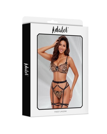 helena bra, garter belt, panties and leg ring set