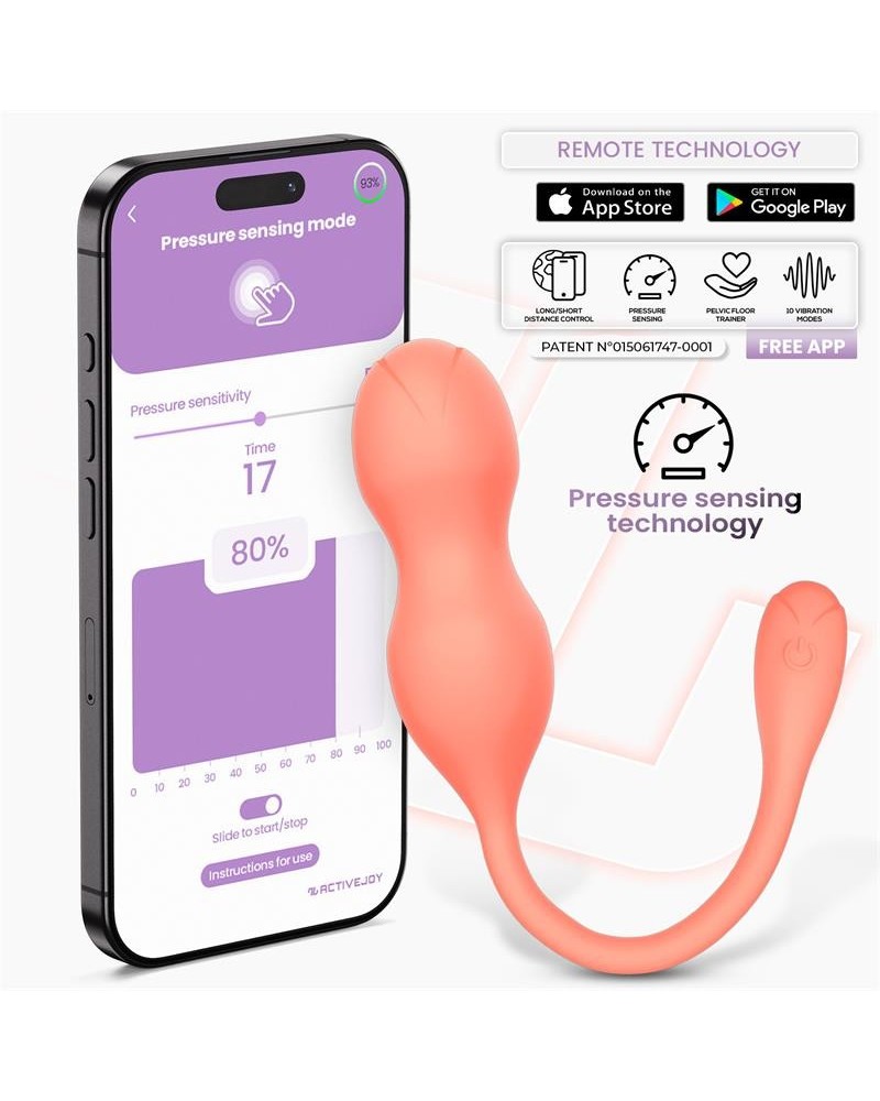 kyra pelvic floor trainer with pressure sensing and app