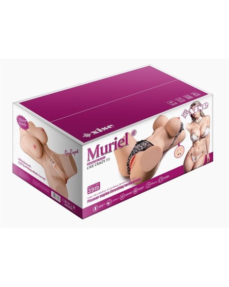 muriel torso with internal skeleton and thrusting 17.5 kg