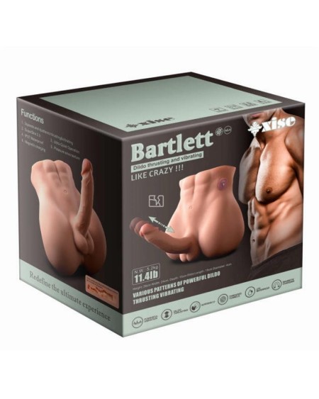 batlett dildo and ass thrusting and vibrant masturbator 5.2 kg