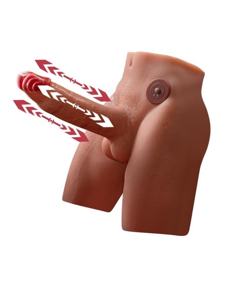 jason dildo and ass masturbator with thrusting and vibrant 4.1 kg