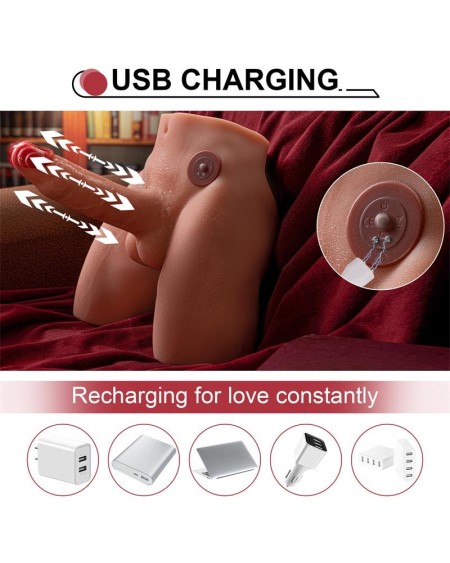 jason dildo and ass masturbator with thrusting and vibrant 4.1 kg