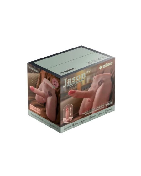 jason dildo and ass masturbator with thrusting and vibrant 4.1 kg