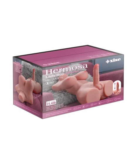 hermosa lady boy thrusting and vibrant torso 9.75 kg
