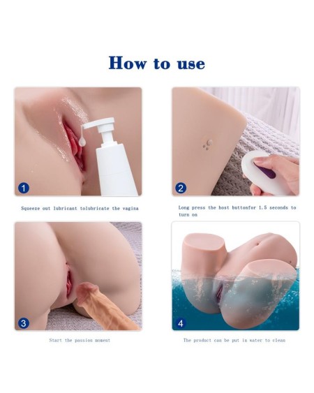 gina masturbator with thrusting 12.5 kg