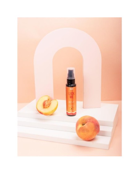 lick me peach kissable gel with warm effect 50ml