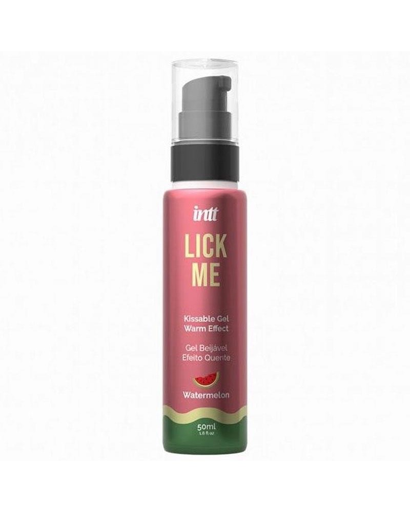 lick me watermelon kissable gel with warm effect 50 ml