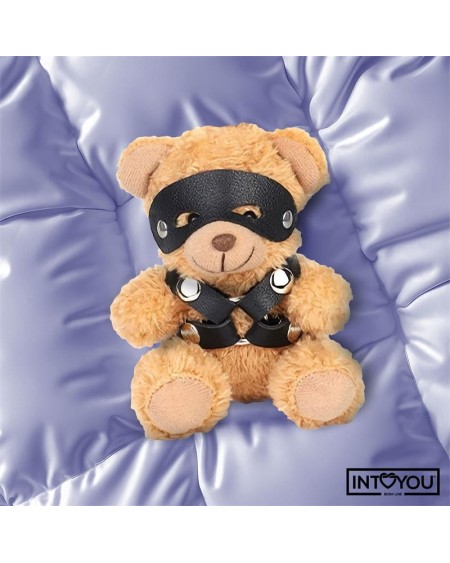 bearly keychain bdsm teddy bear with chest harness