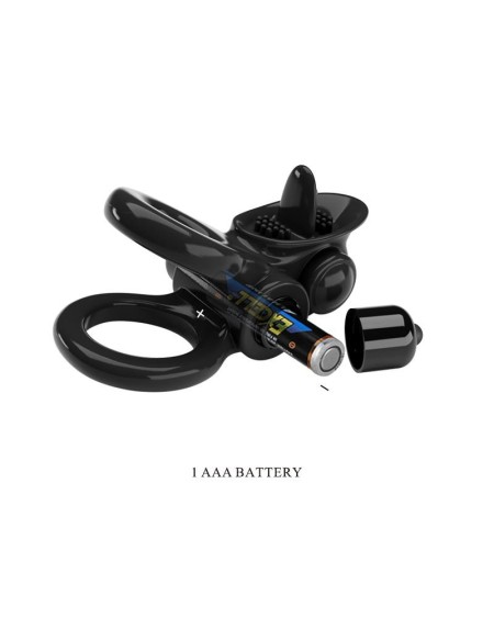 passionate double vibrant penis ring