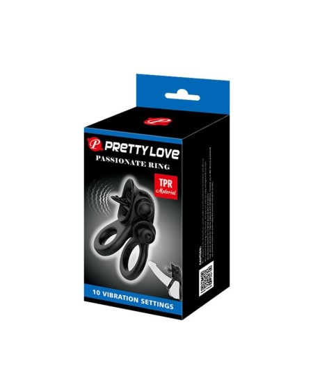 passionate double vibrant penis ring
