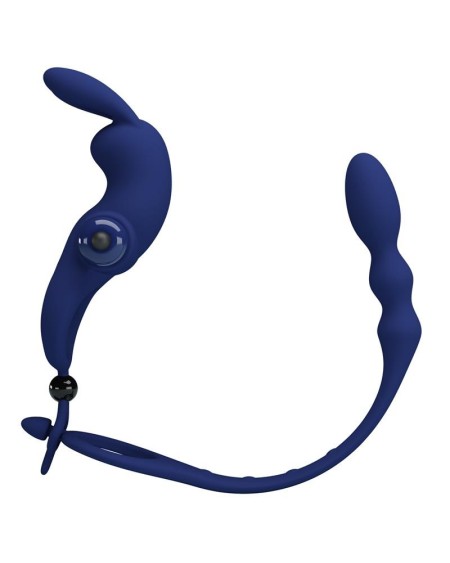 vibrant penis ring with anal chain