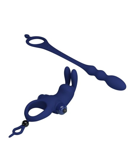 vibrant penis ring with anal chain