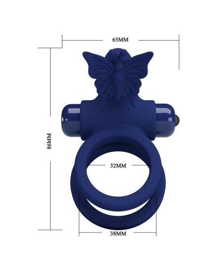 vibrant double penis ring