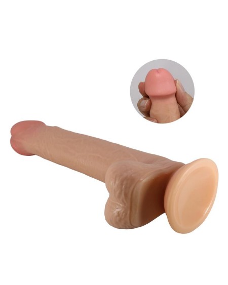 tallen dildo with sliding peau retractil 22 cm