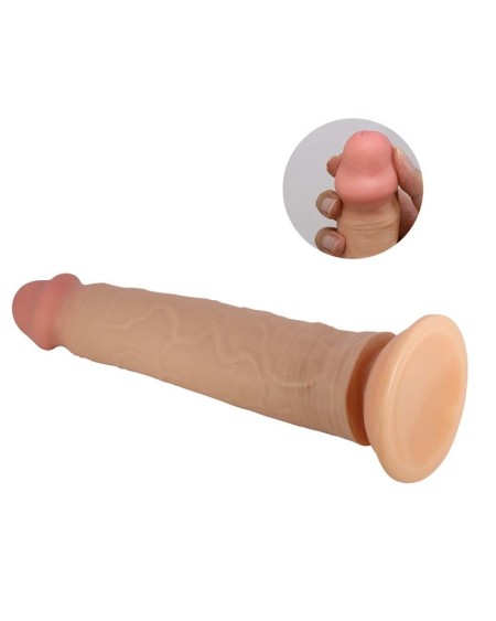 sharife dildo sliding skin-retractil 25 cm