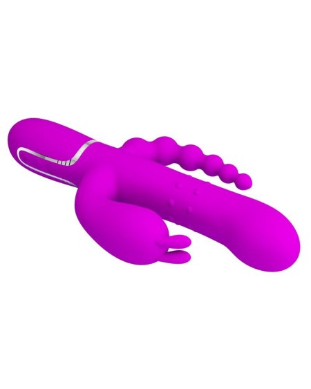 cammy 4 in 1 vibe with rotating balls and anal chain