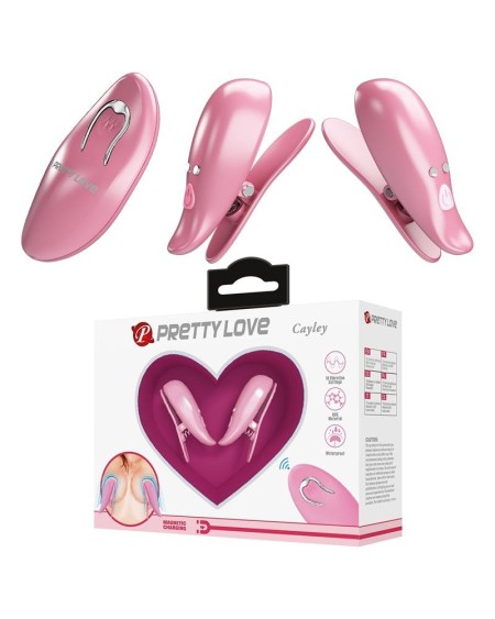 cailey nipple clamps with vibration and remote