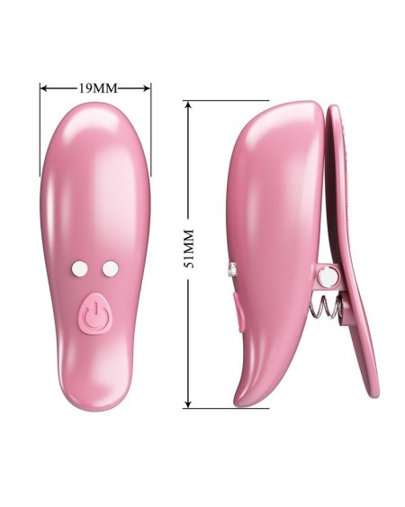 cailey nipple clamps with vibration and remote