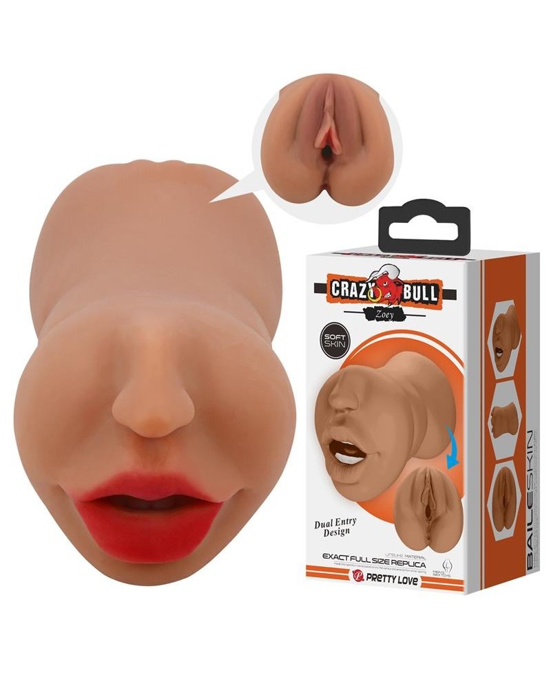 zoey masturbator vagina and mouth