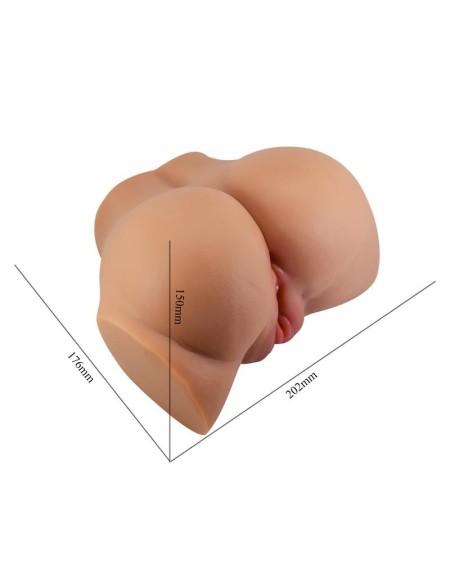 emilia vibrant masturbator vagina and anus