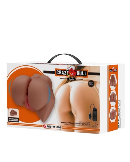 emilia vibrant masturbator vagina and anus