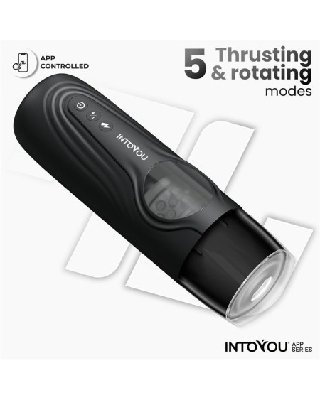 egor thrusting and rotating male masturbator with app