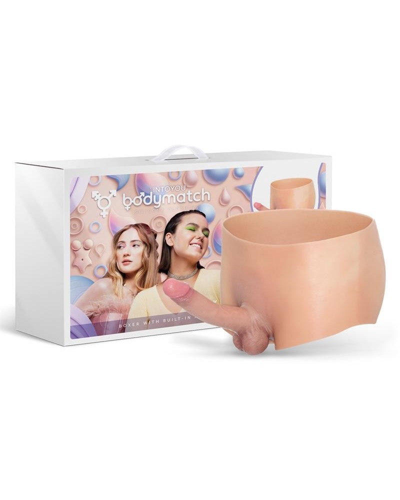 blayke boxer with 18 cm built-in penis liquid silicone one size