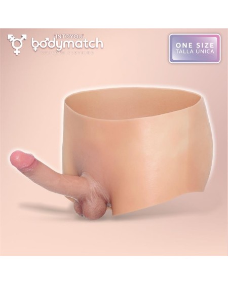 blayke boxer with 18 cm built-in penis liquid silicone one size