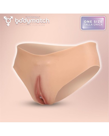 bexly réaliste vagina panties liquid silicone one size