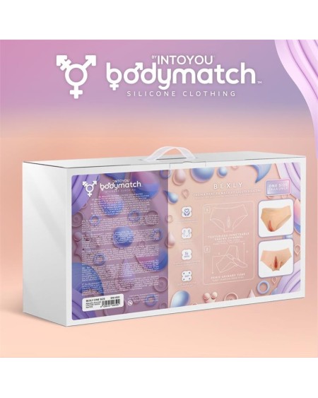 bexly réaliste vagina panties liquid silicone one size