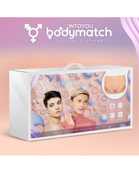 bennie réaliste vagina and anus panties liquid silicone size s
