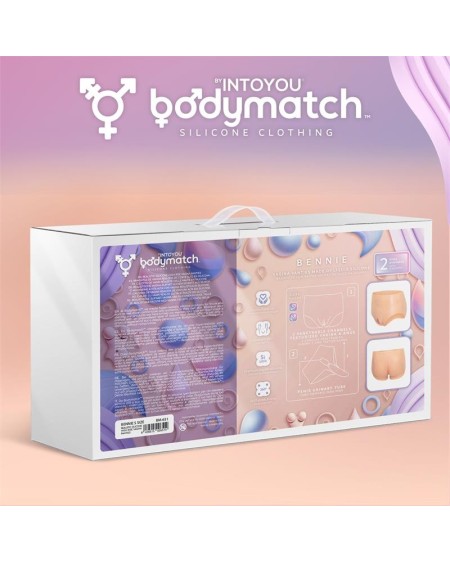 bennie réaliste vagina and anus panties liquid silicone size s