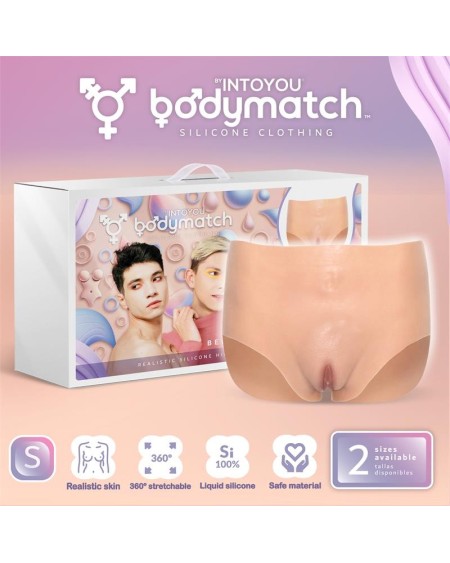 bennie réaliste vagina and anus panties liquid silicone size s
