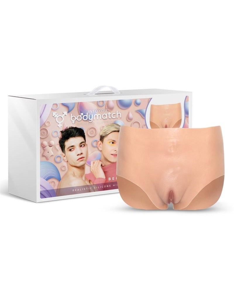 bennie réaliste vagina and anus panties liquid silicone size m