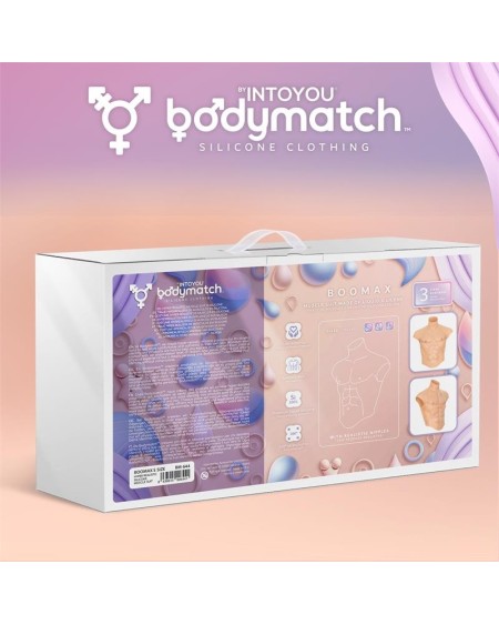 boomax hyper réaliste muscle suit liquid silicone size s