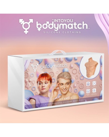 boomax hyper réaliste muscle suit liquid silicone size m