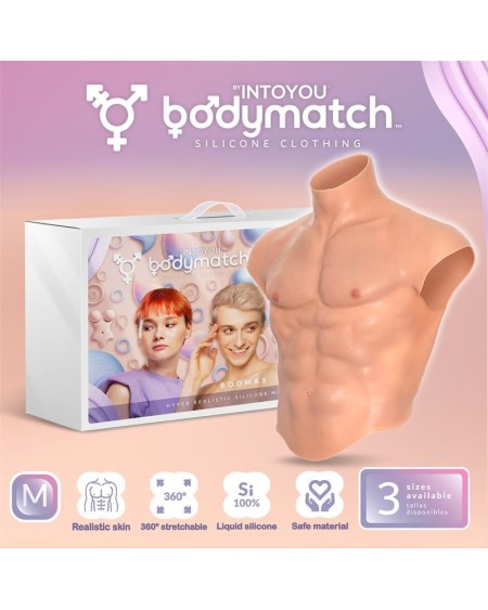 boomax hyper réaliste muscle suit liquid silicone size m