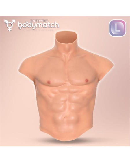 boomax hyper réaliste muscle suit liquid silicone size l