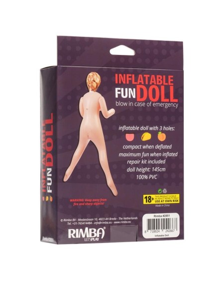 inflatable fun doll fill me up! 145 cm