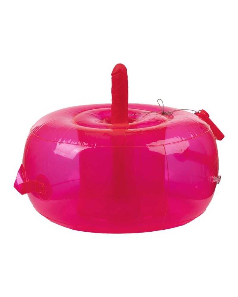 inflatable cushion with vibrant dildo and rmote ding dong