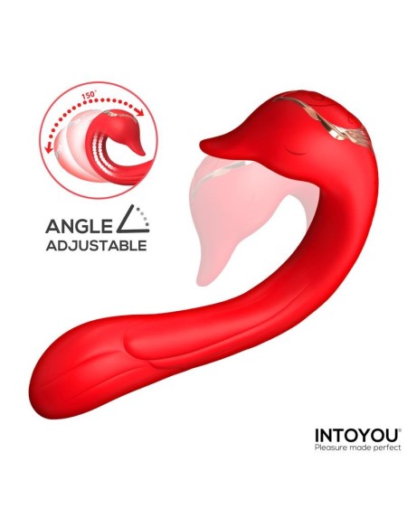 swana vibrator licking tongue with angle adjustable