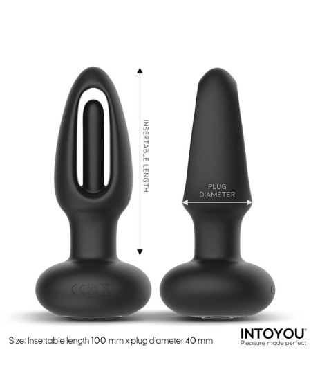 sasha vibrant plug with flipping tongue and remote control