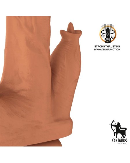 quintus dildo with thrusting, waving and vibration 9 - 23 cm