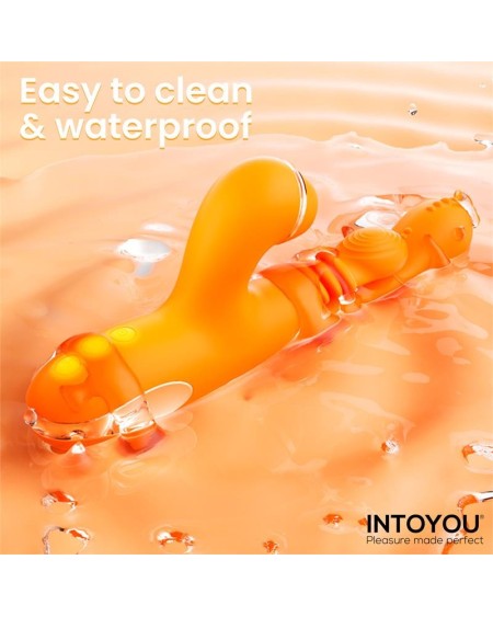 ethan vibrator 360o g-spot massage with multifunction caps