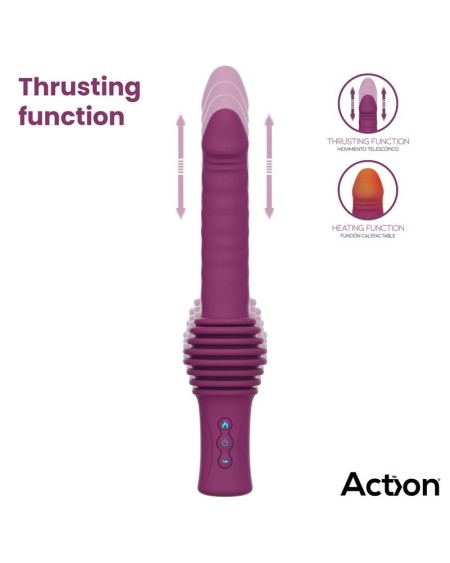 roxer heating, thrusting and vibrant sex machine with remote control