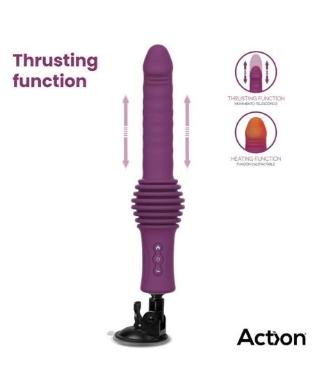 roxer heating, thrusting and vibrant sex machine with remote control