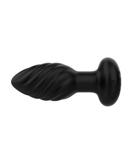 spiral mellow butt plug with vibration and remote